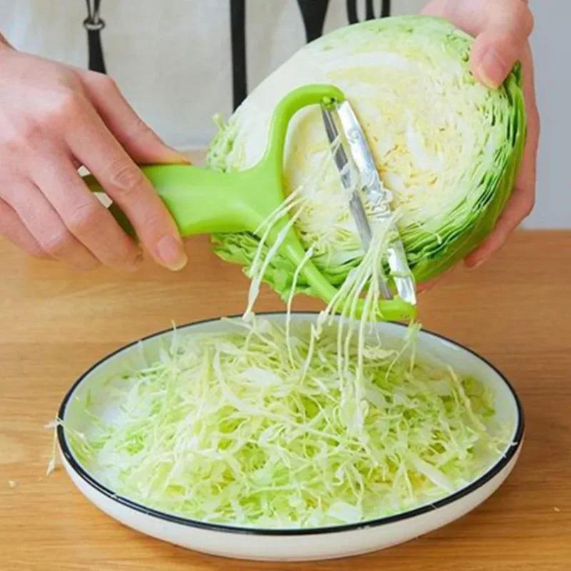 Multi Functional Peeling And Shredding Tool, Food Grade Stainless Steel Shredding Tool, Potato Slicing, Cabbage, Purple Cabbage Shredding Tool