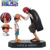 One Luffy Piece Shanks Figure Model Doll Ornament Cake Topper Home Decor Anime