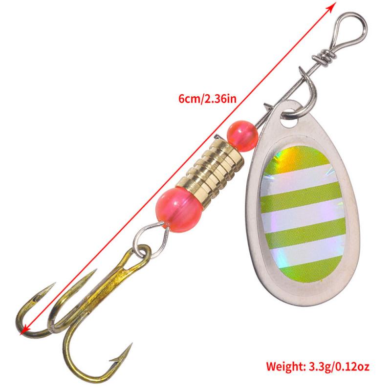 10Gluya Composite Rotating Sequin Bionic Lure Hard Bait Set Long Casting Fake Bait Bass Pike Special Fishing Supplies