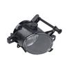 Front Bumper Replacement Black LH Front Fog Light Bumper Cover ABS PC Material Quick Installation Easy To Use Non-deformable