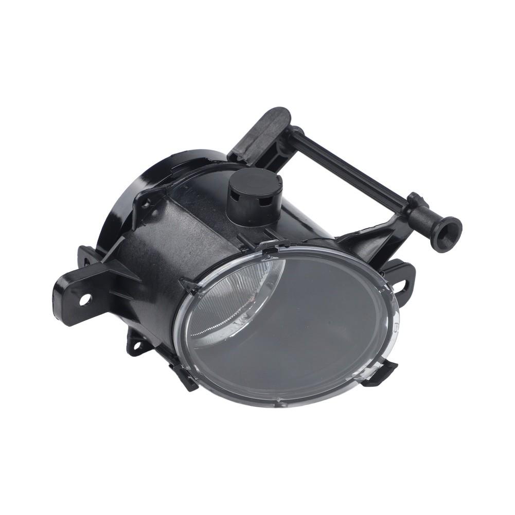 Front Bumper Replacement Black LH Front Fog Light Bumper Cover ABS PC Material Quick Installation Easy To Use Non-deformable