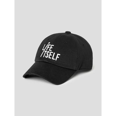 8SECONDS Cotton Chain Embroidery Ball Cap Black
