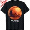 Mars Shirt Solar System Planet Tshirt Camisas Oversized Clothes Harajuku Graphic Tops
