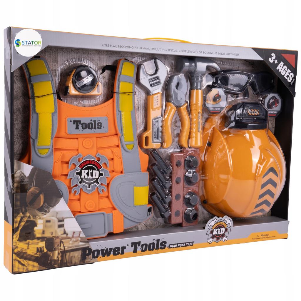 [PACZC][10] DIY Kit Tools for Children Helmet LED Light 18pcs Z993