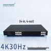 Guangyu Xingzhou GY-WF44 4K HDMI 4x4 Seamless Matrix Switcher