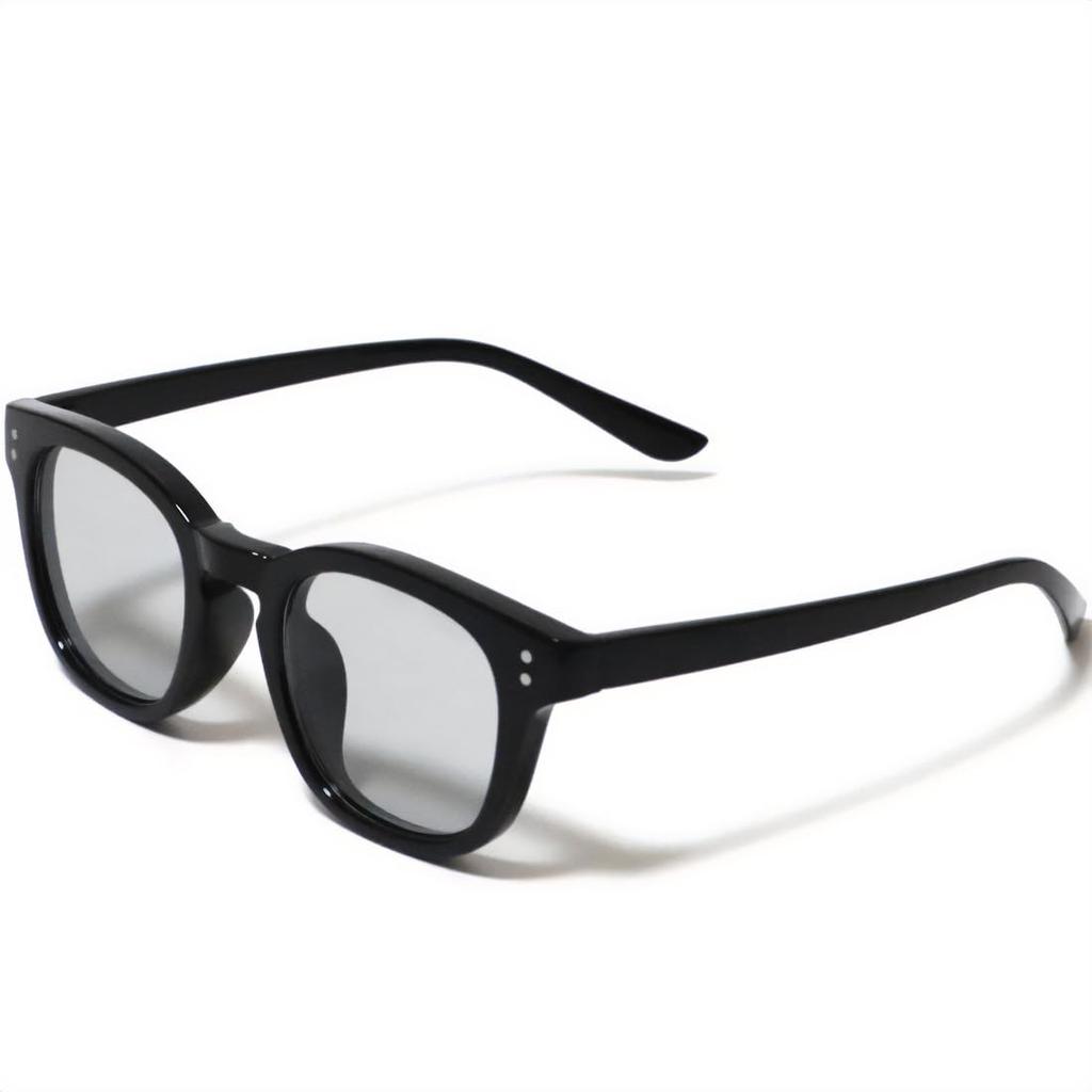 Bliss Leather, Full Model, Small Face Effect, Wellington Date Glasses, Black Rim, Sunglasses, Eye