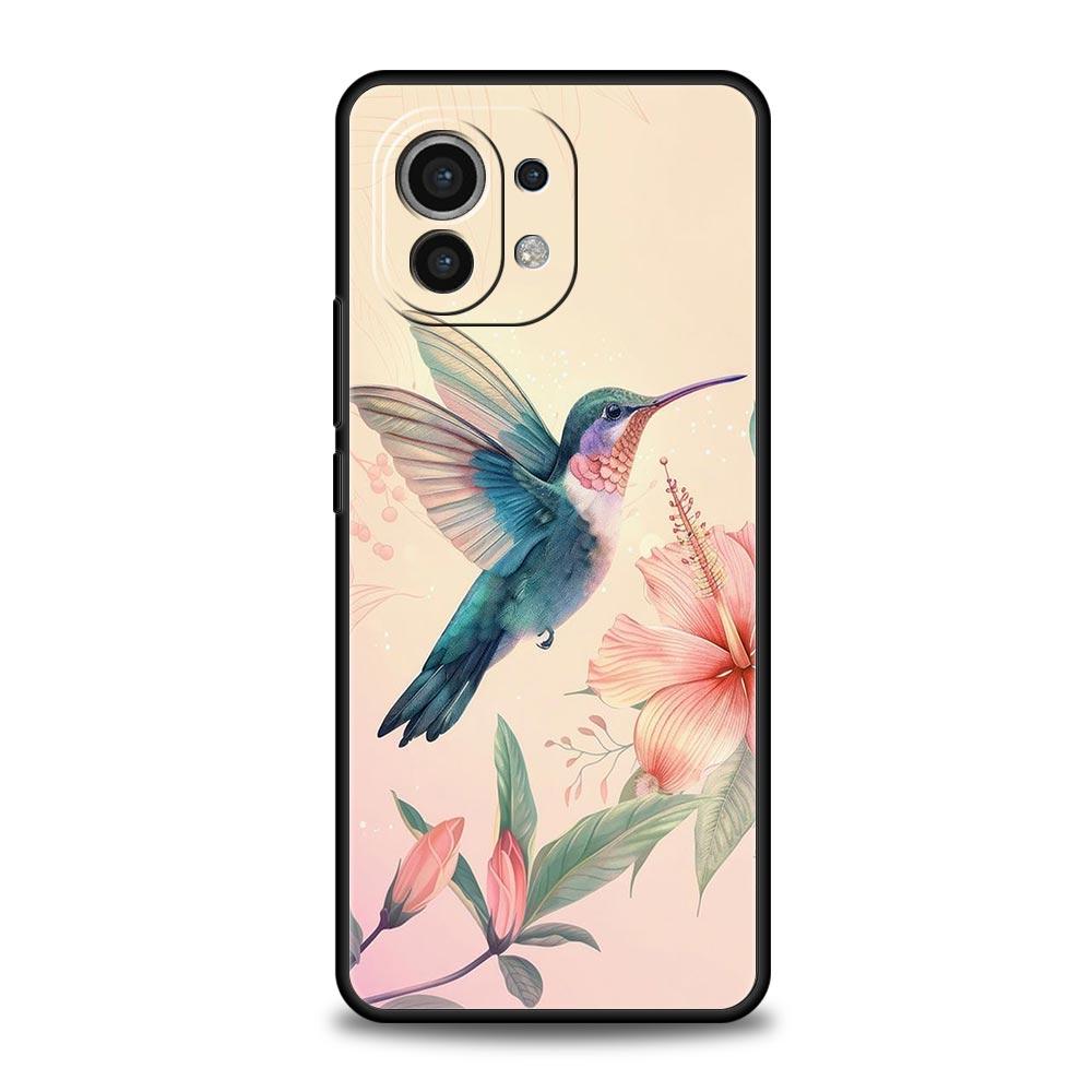 Hummingbird Phone Case For Xiaomi Mi 15 14 13 12 11 Lite 14T 13T 12T 11T Pro Poco X7 X6 X5 X3 Pro F6 F5 F4 Cover