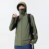 Fingercroxx Men's Ice Silk Sun Protection Hooded Jacket