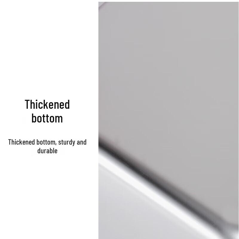 Sule 304 Stainless Steel Rectangular Food Pan with Lid