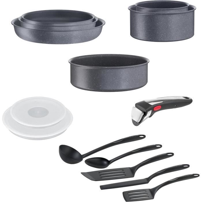 Tefal Ingenio Kuchyňská sada 14 ks,Indukce,Nepřilnavý povrch,Stohovatelná,Vhodná do myčky,Pánve a hrnce,