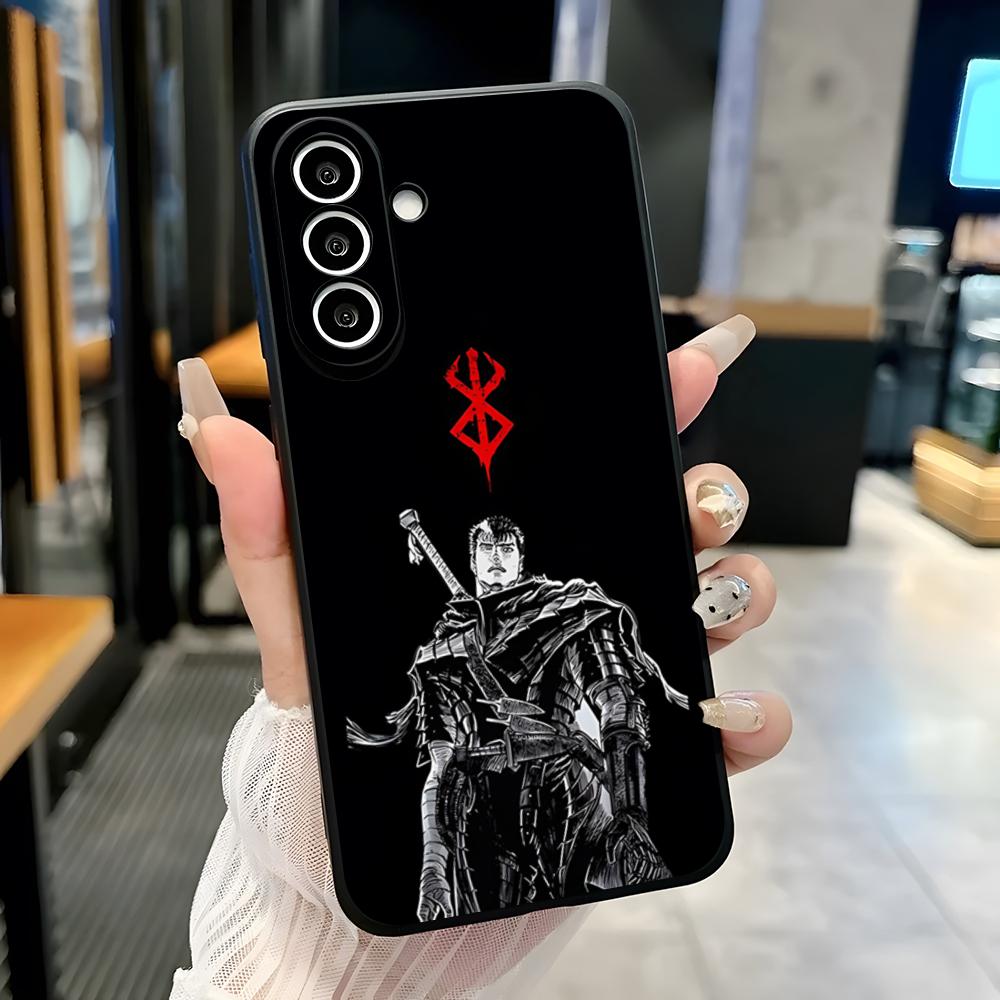 Anime B-Berserk Phone Case For Samsung A25 A13 A33 5G A54 A36 A35 A56 A52 A14 Shockproof Soft Cover