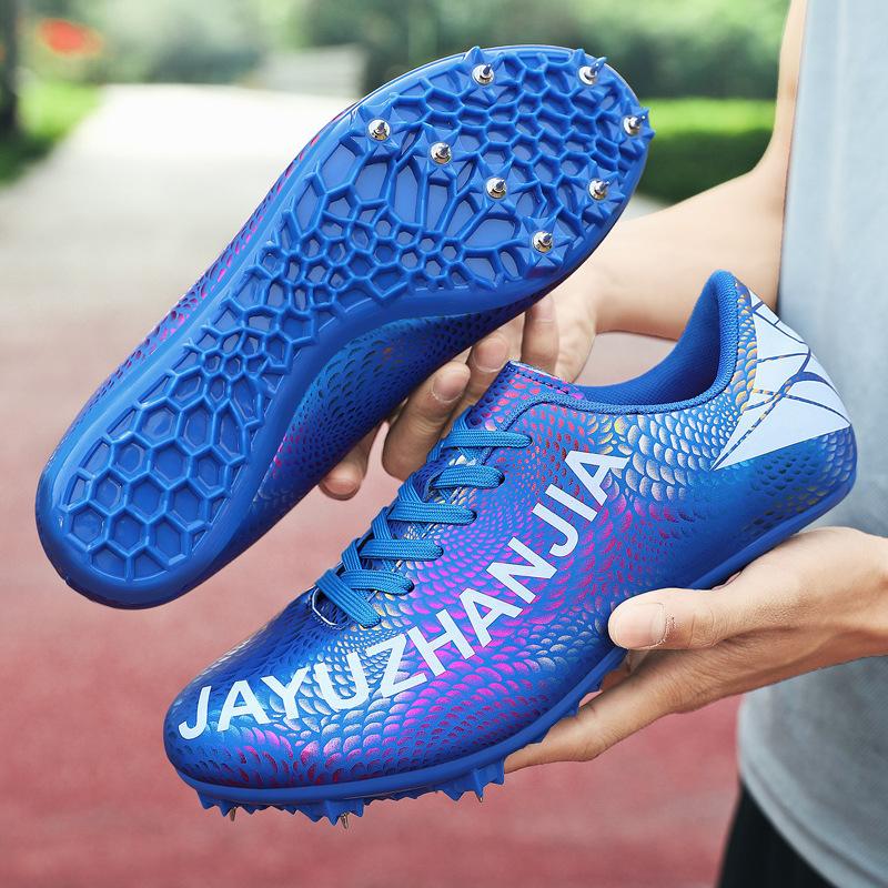 Spike shoes track and field sprinting training shoes men's spike shoes women's medium and long running long jump shoes high school entrance examin