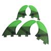 UPSURF Surfboard Finnen Double Tabs G5+GL Größen-Set von 5 Stück