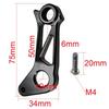 ABHS-Bike Rear Derailleur Hanger For PINARELLO F10 F8 SL6 SL7 SL8 Bicycle Frames Part