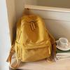 Schultasche Corduroy Kleiner Rucksack Damen 1011 Neuer Mittelschüler Student College Rucksack Lässig Mori Pendler Reise Rucksack