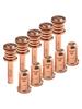 Superior Performance 420132 Electrode, 420134 Nozzle for PMX 30AIR Plasma Consumables, 5Pcs Electrode and 5Pcs Nozzle Pack
