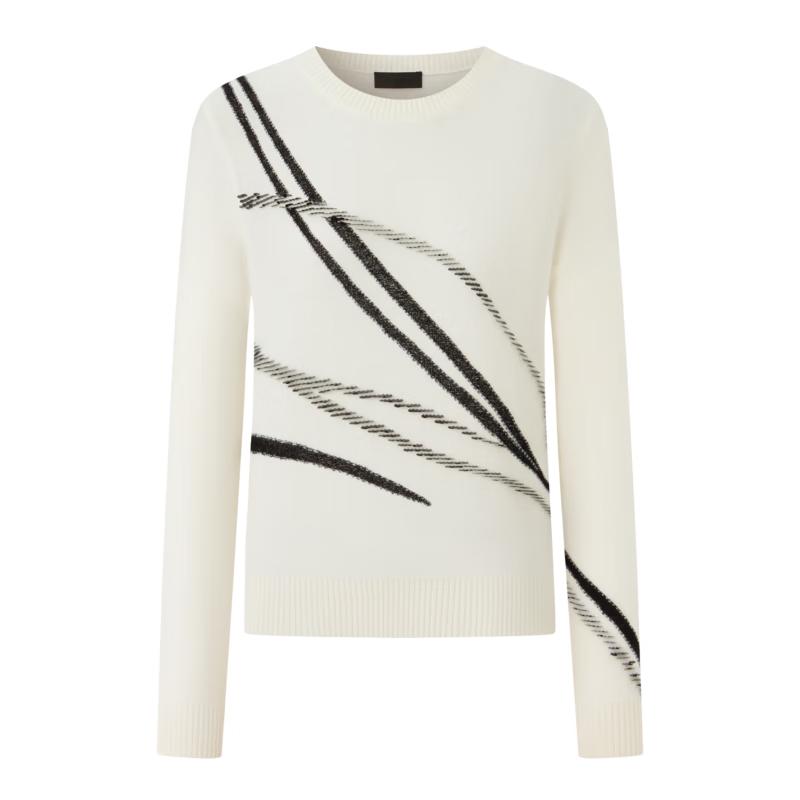 

Женский трикотажный кардиган средней длины с длинным рукавом от PORTS S