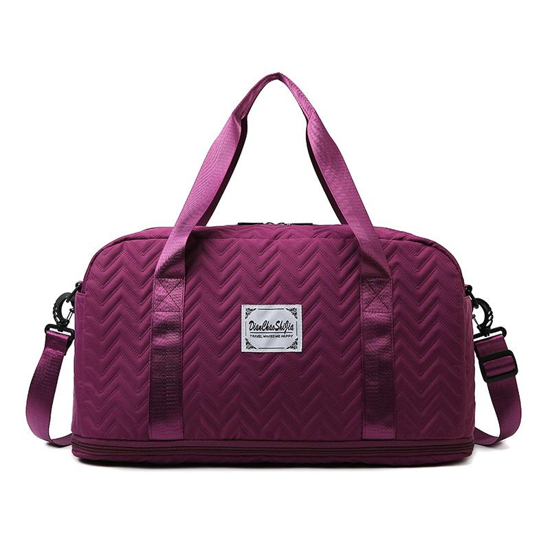 

Large-capacity Expandable Travel Bag Satchel Short-distance Travel Bag Can Be Used As a Trolley Bag for Maternity Storage and Fitness Bag фуксия