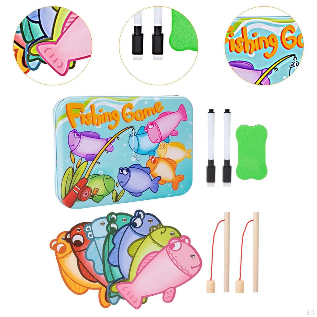 Magnetic Fishing Game Toy Set for Kids Boys Girls Preschool Educational
