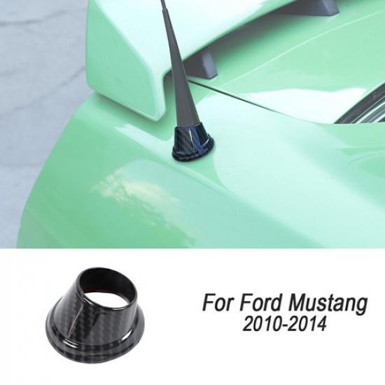 Carbon Fiber Interior Exterior Trim Full Decor Covers For Ford Mustang 2010-2014