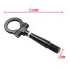 For Mitsubishi Lancer Compatible Car Front Rear Bumper Tow Hook Folding Screw Ring Mounting Set