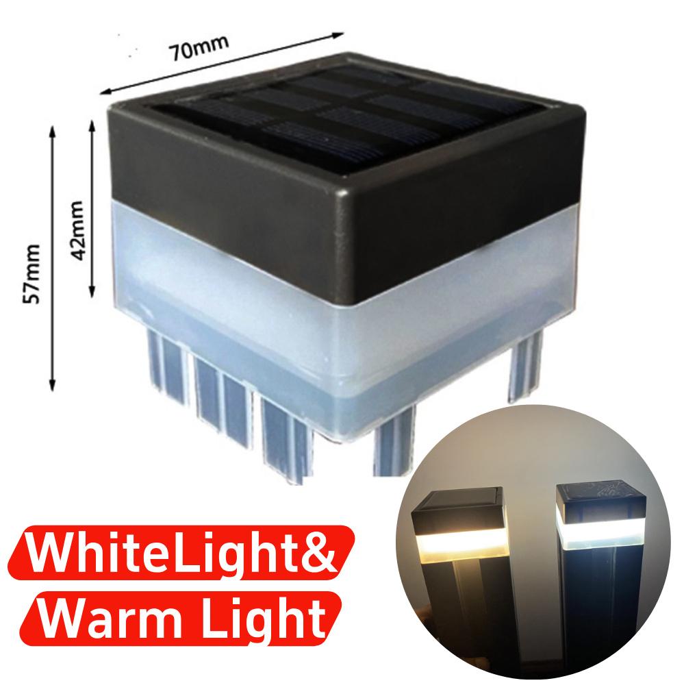 

Solar Post Cap Light LED Fence Light IP54 Waterproof Solar Powered Post Light Decorative Garden Lamp for Garden Patio Porch