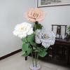 30cm Simulation Peony Flower Head Large Scale Artificial Flowers Peony Design Large Floor Standing Floor Standing Flower