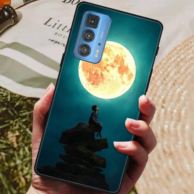 Für Motorola Moto Edge 20 Pro Hülle Weiche TPU Silikon Rückseite für Motorola Moto Edge S 20 Pro 5G Handyhüllen Mode Coque