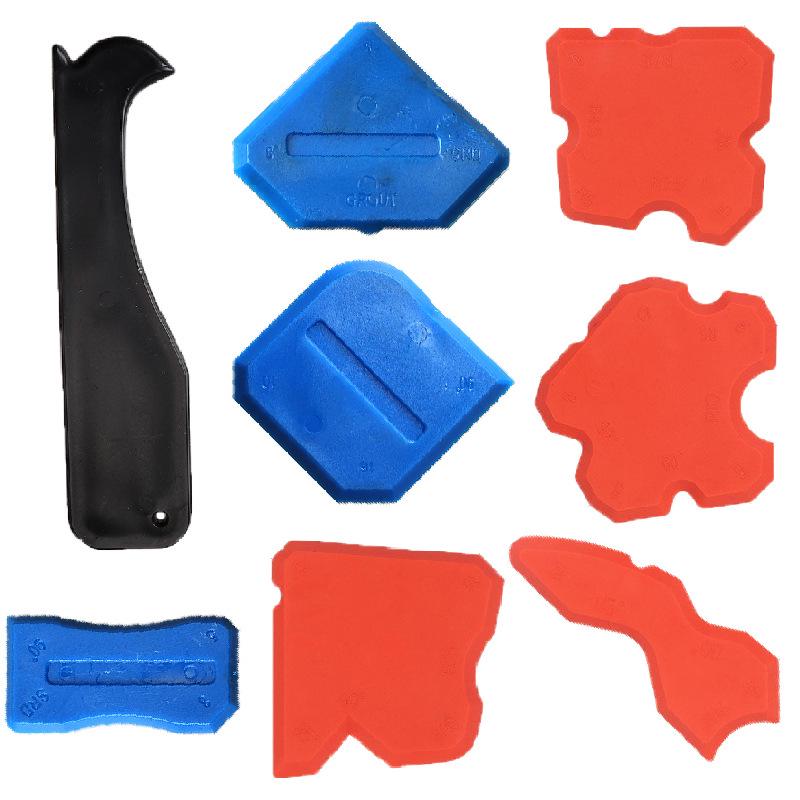 Free Shipping 4-Piece Grout and Glue Scraper Tool Set