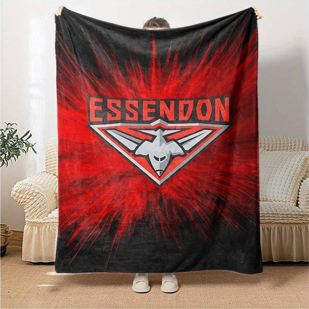 1 Stück Essendon Wohndecke Weiches Flanell, Gemütlich für alle Jahreszeiten Polyester Perfekt für Zuhause, Büro