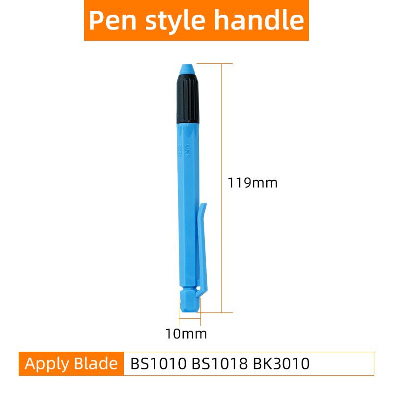 Edge Cutter Deburring Tool with Cutter Handle Burr Trimming Knife For Copper Aluminum Steel Plastic Wood Rubber BS1010 BS1018