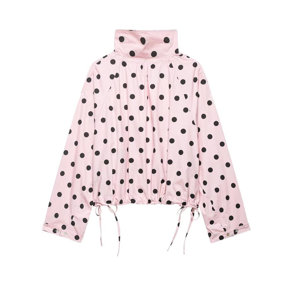 European and American Style, New Women's Fashion, Fashionable Casual Style, Polka Dot Jackets 4341/730/644