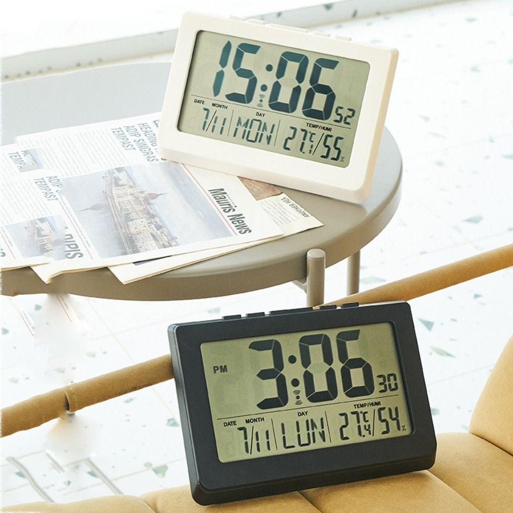 

Температура, дата, день, настольные часы, большой экран, повтор будильника, светодиодные цифровые настенные часы