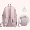 Student Backpack Nylon Waterproof Lightweight Multi-Compartment Backpack for Teen Girls