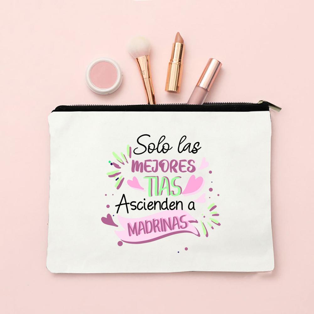 You Will Become An Aunt/Grandma Baby on The Road Print Makeup Bags Pregnancy Announcement Cosmetic Bags Baby Reveal for Family