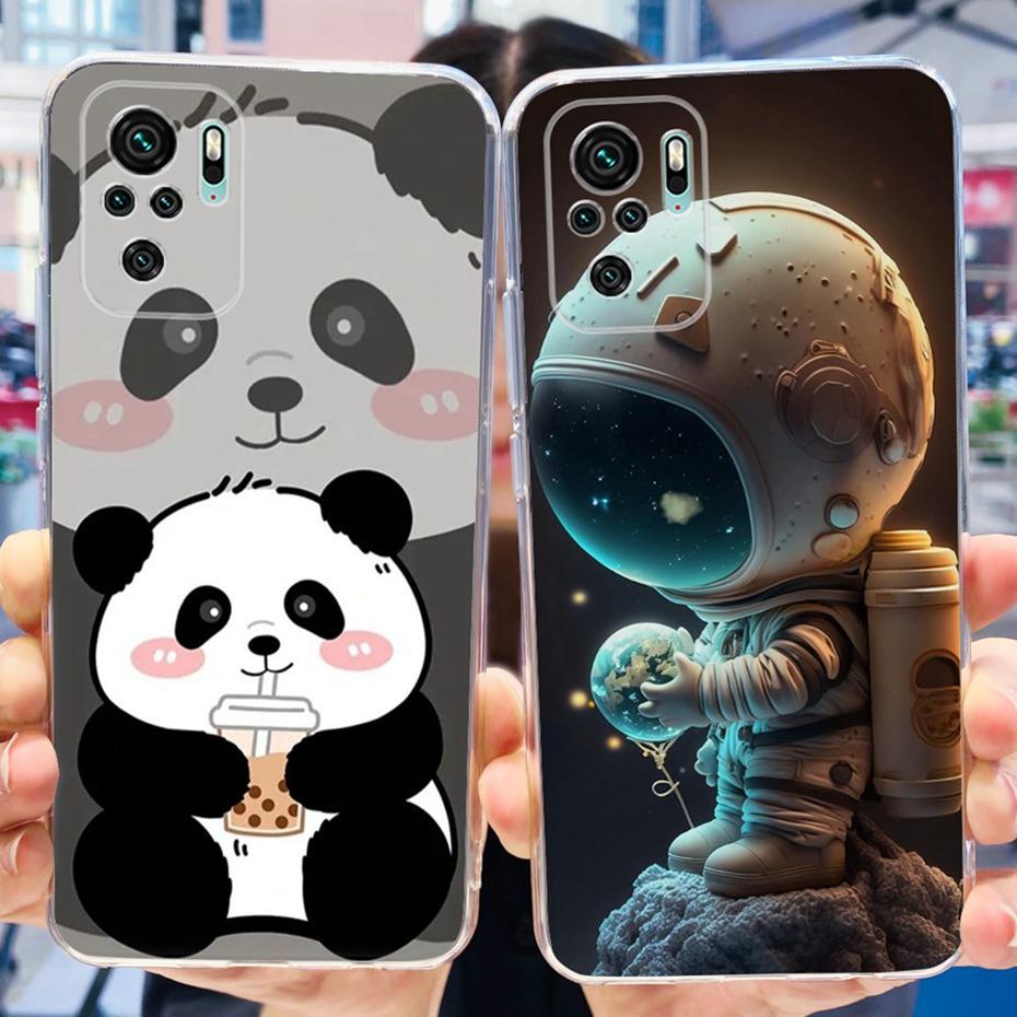 Lovely Printed Case For Xiaomi Redmi Note 10 10S Note 10 Pro Soft Silicone TPU Back Cover For Redmi Note10 10s 10Pro Phone Cases