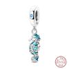 Argent S925 Chat Citrouille Carte à Jouer Ours de Diplôme Cheval de Mer 3mm Breloques Perles Design DIY Bijoux Fins