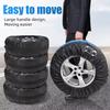 For Toyota Camry Corolla RAV4 Hilux Fortuner Yaris Land Cruiser 4PCS Car Tire Cover Spare Wheel Dustproof Protector