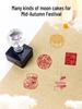 Mid-Autumn Festival Decorative Mooncake Stamp for Journals and Reunion Activities