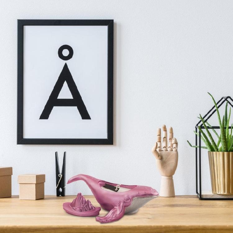 Multipurpose Silicone Resin Box Mold Large Jewelry Storage Containers with Lids Mould Whale Shape Candle Cup Making Mold