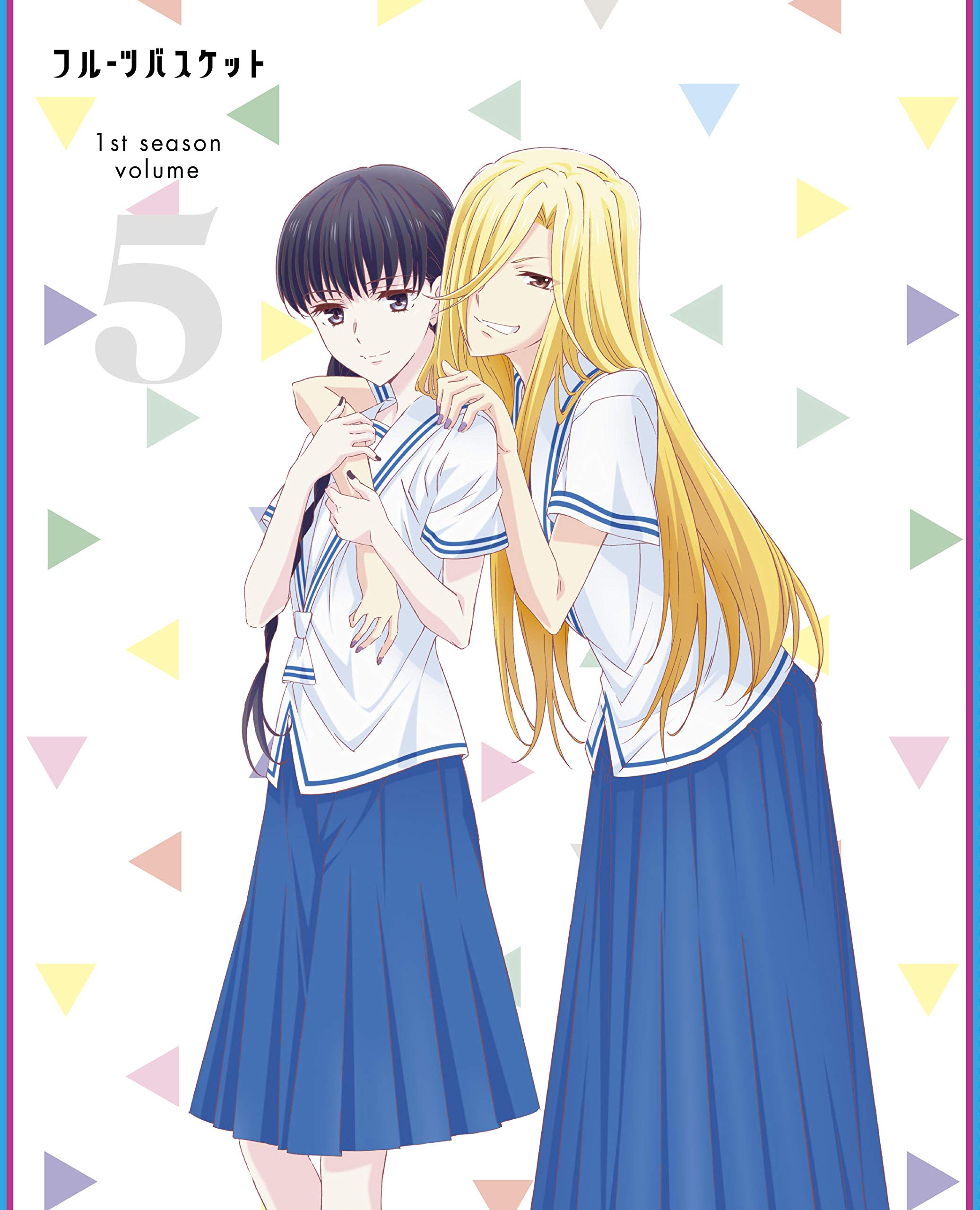 Корзина фруктов 1 сезон 5 томов. BD [Blu-ray]