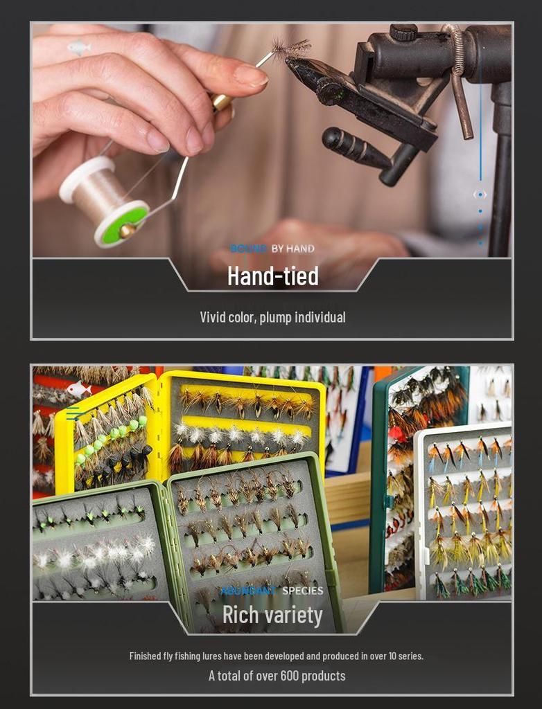 Egret Fly 200D Fly Tying Thread Set - 25 Colors for Lure and Fly Fishing