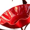 Outdoor Metal Bird Feeder Heart-shaped Flower-shaped Hanging Bird Feeder Balcony Bird  Waterer Hummingbird Bath Tray Dispenser