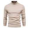 And Winter Thickened Warm Sweater Medium Collar Men's Multi-color Sweater