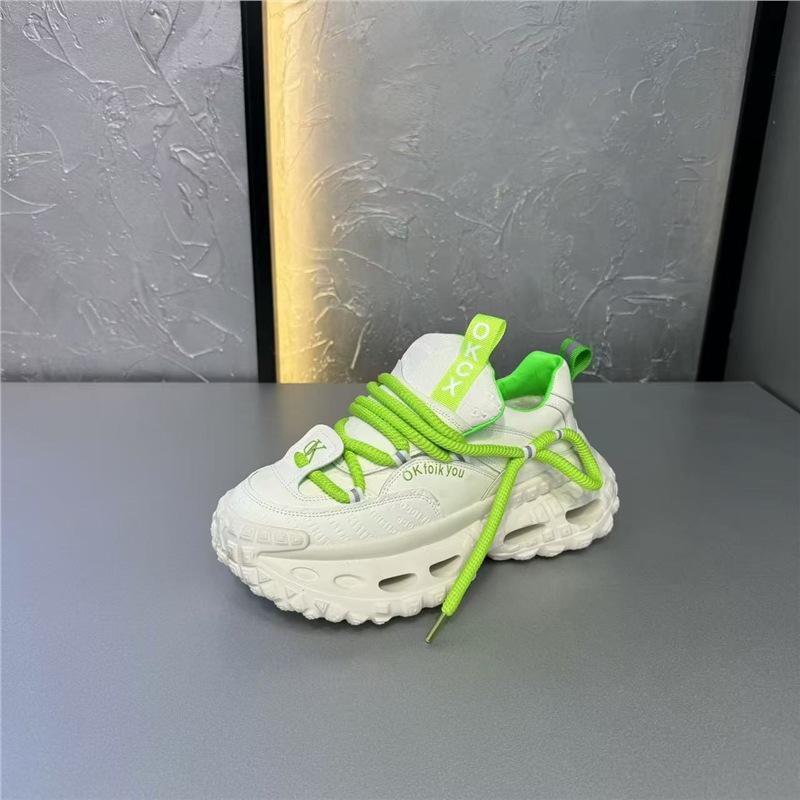 Dad Shoes Autumn and Winter New Platform Tire Sole Sports Shoes Casual Shoes Ok