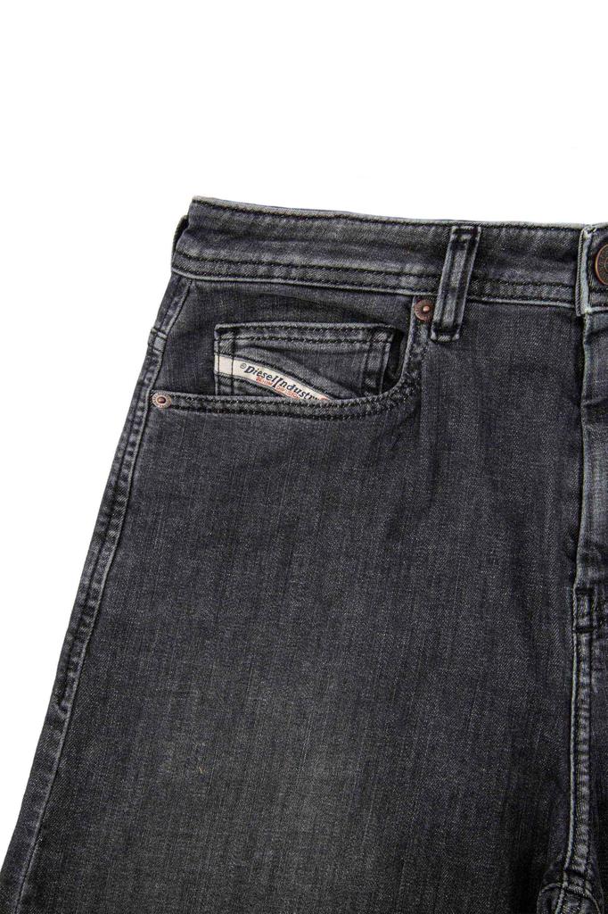 Diesel Women's Relaxed Fit Denim Pants, 2024 P-MIRT-OUT, L.30, A15956R68NT 02, Black, Size 26