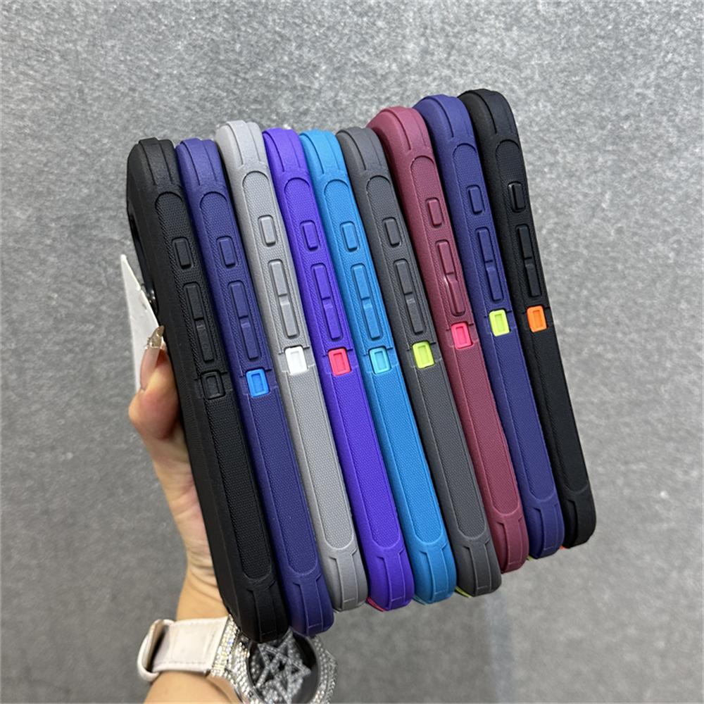 2 in 1 Thickened Hybrid Armor Bumper with Bracelet Wrist Strap Case For iPhone 16 Pro Max Plus 17Air Anti-slip Shockproof Cover