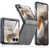 Case for Motorola Razr Ultra 2025, with Hinge Protection and Built-in Screen Protector