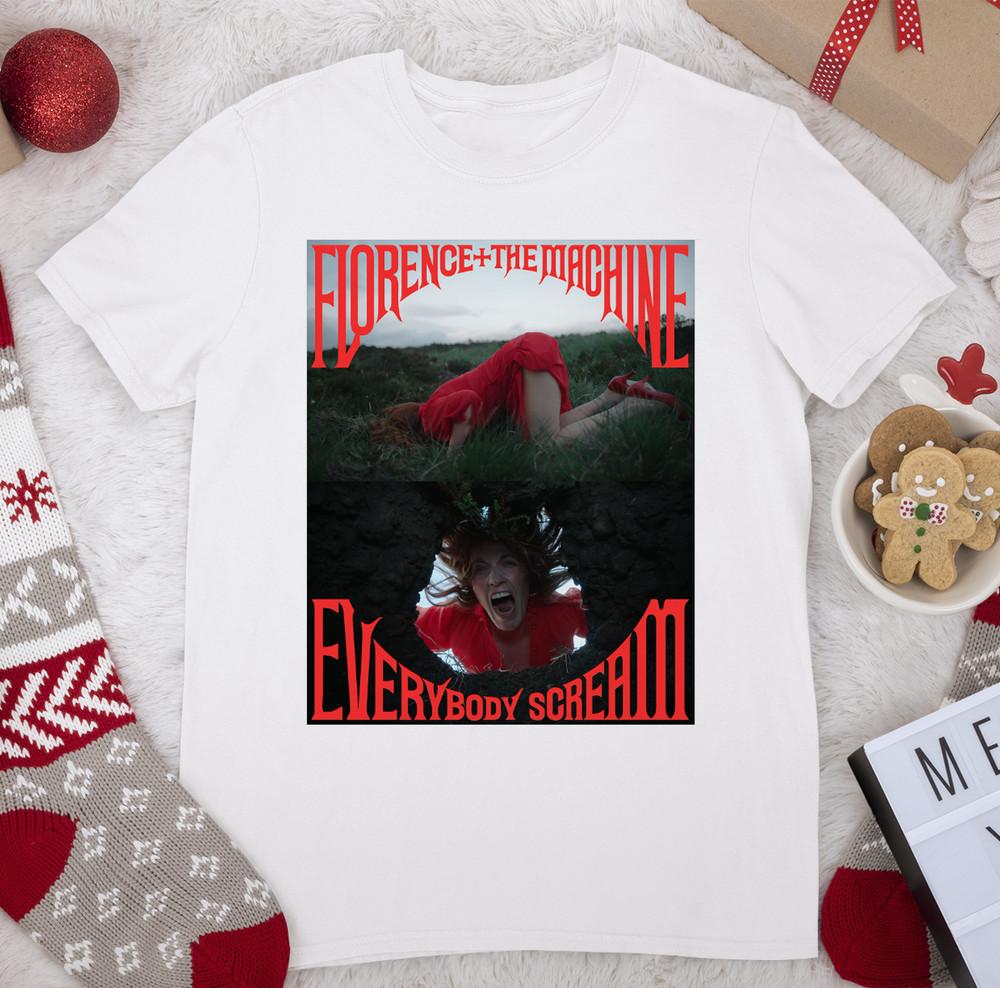Florence + The Machine, Everybody Scream Koszulka Pełny Rozmiar S do 5XL MD1440 Koszulka Unisex