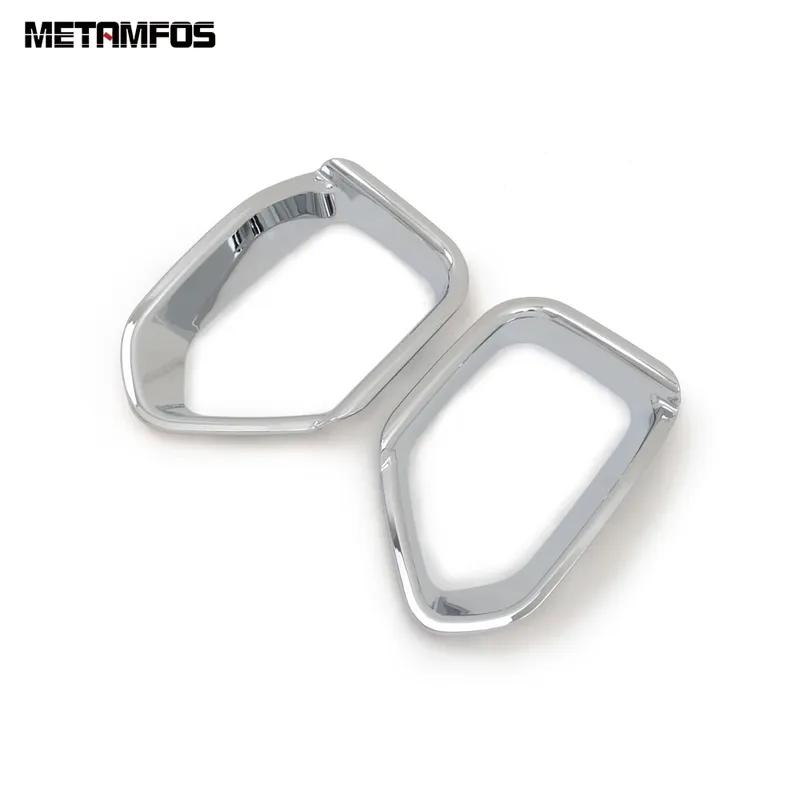 For Subaru XV Crosstrek SUV 2018-  Chrome Fog Tail Light Lamp Cover Trim Foglight Foglamp Protector Exterior Accessories